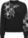 Only Trui Onlodessa L/s O-neck Box Ub Noos Sw 15353259 Black/sprinkle Flower Dames Maat - S