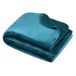STOF Michigan Knuffeldeken 130 x 160 cm Polyester Petrol