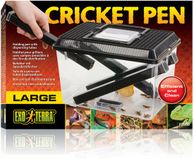 Exo Terra Cricket Pen L 3 Buizen En 2 Spons Zwart