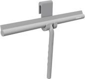 MINISMUS Siliconen Douchewisser – Douchewisser, Glaswisser voor Douchewanden, Douchecabines, Ramen, Badkamerwissers, Tegelwisser – Inclusief Ophangbeugel – Geen Boren Vereist (33 cm, Grijs)
