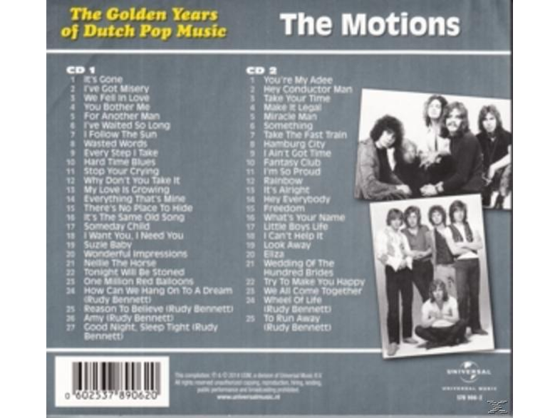 The Motions Golden Years Of Dutch Pop Music