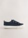 Next Jongens Nette Sneakers met Klittenbandsluiting en Brede Pasvorm (G) - Blauw