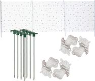 Jja Jja Paravent de camping 3 x 1,2 m - Blanc