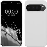 kwmobile telefoonhoesje geschikt voor Google Pixel 10 Pro XL - Hoesje met siliconen coating - Smartphone case in mat wit