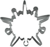 Städter Snowflake / Ice Crystal Cookie Cutter 7cm Stainless Steel