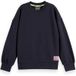 Scotch & Soda Sweatshirt ample pour fille avec illustration au dos Anthracite