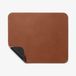 Spigen Muismat van PU-leer, veganistisch, waterdicht, met antislip rubberen onderkant, bruin
