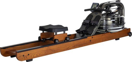 First Degree Fitness Fluid Rower Apollo Pro V Roeimachine - Waterweerstand - Opklapbaar - Grijs