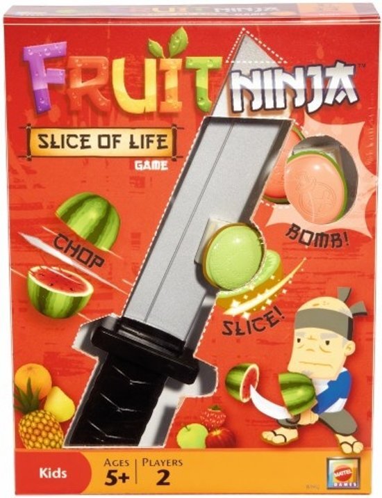 Mattel Fruit Ninja snij en win Spel