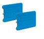 BranQ - Home essential Set van 2 koelinzetstukken voor toeristische koelkasten van 185 ml voor de lunch, koeler en koeler, gemaakt van hoogwaardig kunststof, BPA-vrij, blauw, 166 x 111 x 10 mm
