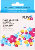 FLWR Brother LC-421XL Magenta XL Cartridge