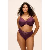 Elomi Reja seamless slip - aubergine