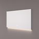 HIPP Design Spiegel met 45 Graden LED Strip Boven en Indirecte Verlichting Onder 100 x 70 x 3 cm met Touch Dimmer Spiegelverwarming en Kleurenwissel