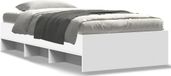 Maison Exclusive - Cadre de lit sans matelas blanc 90x200 cm bois d'ingénierie