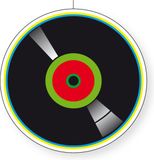 Bellatio Decorations Shoppartners Bv Seventies/eighties muziek decoratie - disco thema - lp/vinylplaat - D28 cm