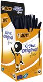 BIC 872731 - Balpennen - transparant - 50 stuks