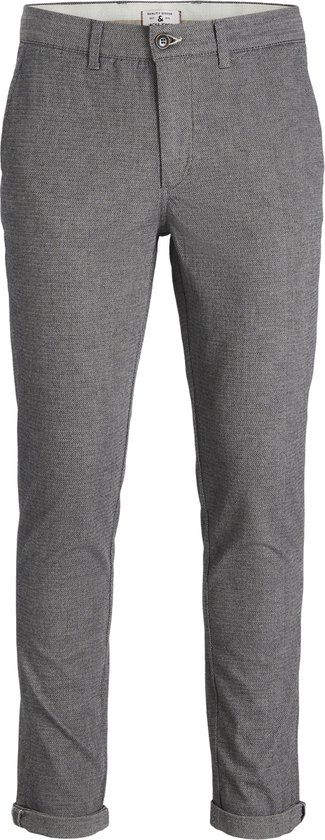 JACK & JONES Marco Fury Slim Fit Chino - Donkergrijs - Heren - Maat 29/34
