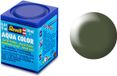 Revell Hobbyverf Acrylverf - Aqua #361 Olive Green - Satin - RAL6003 - Acryl - Verf potje - 18 ml