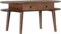 vidaXL - Salontafel - 100x50x46 cm - massief acaciahout