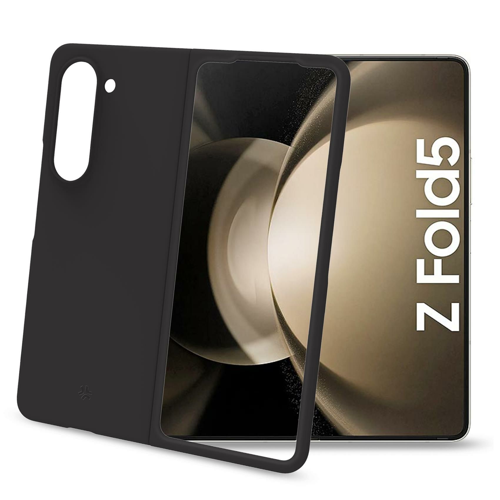 Celly CROMO1057BK Cover Case for Samsung Galaxy Z Fold 5 - Black