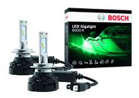 Bosch H7 Gigalight-ledkoplampen, 12 V, 30 W, koudwit licht van 6000 K, enkel voor offroad-gebruik, 2 stuks