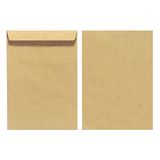 Herlitz 797555 postzak B5 90g gegomd bruin 10 stuks