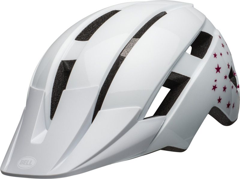 Bell Sidetrack II Helm - Jongeren - white stars
