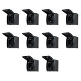 REV AquaForm spaarset, 10 x stopcontact voor vochtige ruimtes, IP44, eenpolig, opbouw, antraciet