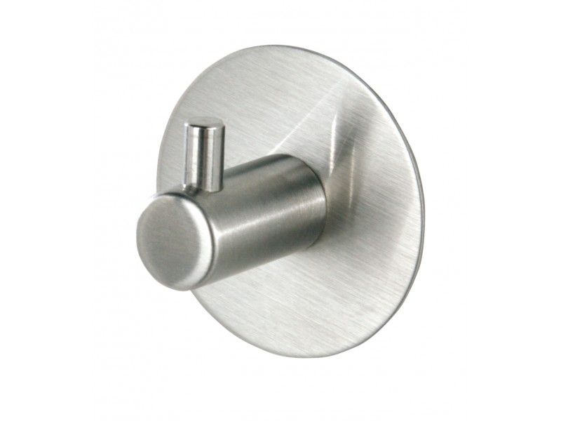 Tiger Plak haak Rhino - RVS Geborsteld - Zilver