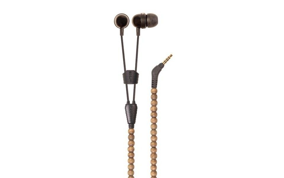 MyWraps Natural Walnut In-ear koptelefoon - bruin