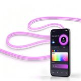 Calex Smart Outdoor Neon Ledstrip – 10 m – CCT + RGB Gekleurd Licht – WiFi & Bluetooth Mesh – Appbediening – IP65 Waterdicht