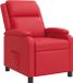 vidaXL - Relaxfauteuil - Rood - Kunstleer