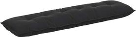 vidaXL Rugkussen Zwart 180 x 50 cm Corduroy stof