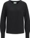 JJXX JXMILA LS TWIST CREW NECK KNIT Dames Trui - Maat M - Zwart