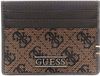 GUESS Boston Card Holder Coffee bruine