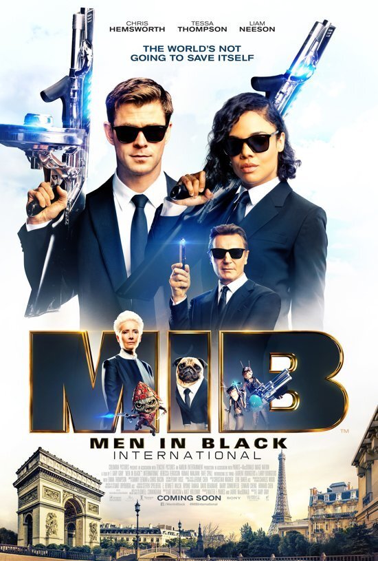 - Men In Black: International dvd