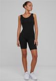 Urban Classics Organic Stretch Jersey Jumpsuit Playsuit Zwart XS