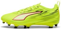 PUMA Ultra 6 Play FG/AG JR voetbalschoen, uniseks, kinderen, Wit, Maat 35.5