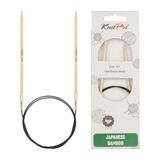 KnitPro Bamboe rondbreinaalden 80cm 3.50mm - 3st