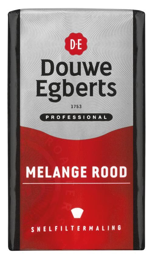 Douwe Egberts Koffie Melange Rood - 250g - 8711000043585
