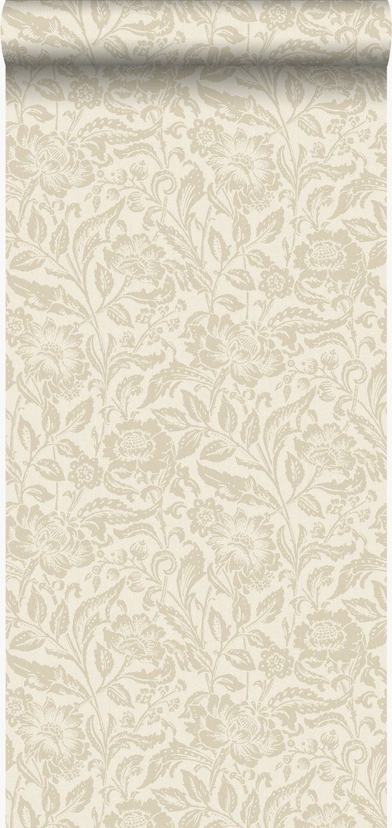 Origin Wallcoverings behang bloemen crème - 347026 - 53 cm x 10,05 m