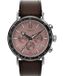 Timex Standard Chrono TW2W47300 Horloge - Leer - Bruin - Ø 43 mm
