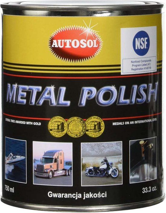 Autosol Metal Polish Polijstpasta - 750 ml