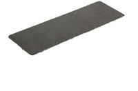Olympia Leistenen Serveerschalen Rechthoekig 30 cm Zwart