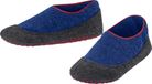 FALKE Cosyshoe Noppen op de zool wol huissokken kinderen blauw - maat 37-38