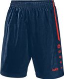 Jako Turin Short Heren - Navy / Flame