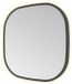 Hotbath &More Mirrors Contour LED Badkamerspiegel - Figuur - 40 x 40 cm - Geborsteld Zwart Pvd