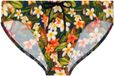 HOM Swim Mini Briefs Etna Gebloemd Donkerblauw Mannen M