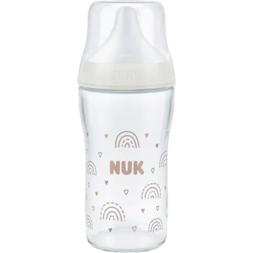 NUK Perfect Match Regenboog Glas 230ML 3mnd