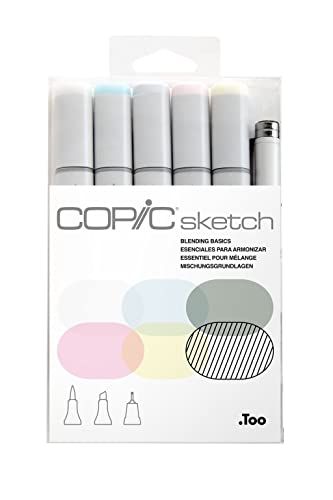 Copic Schets set met 6 BLENDING BASICS - 4511338052792